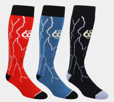 Носки сноубордические 686 STORM SOCK 3PK BRIGHT PACK Носки сноубордические 686 STORM SOCK 3PK BRIGHT PACK