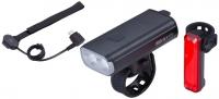 Фонари комплект BBB BLS-175 StrikeDuo 1600 Combo + BLS-137 Signal + remote Black Фонари комплект BBB BLS-175 StrikeDuo 1600 Combo + BLS-137 Signal + remote Black