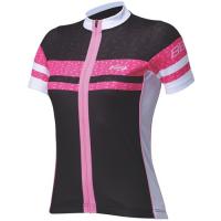 Веломайка женская BBB BBW-248 Force Jersey s.s. black magenta Веломайка женская BBB BBW-248 Force Jersey s.s. black magenta