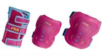 Защита для роликов детская FILA Bella gears pink (комплект 3-х элементов) Защита для роликов детская FILA Bella gears pink (комплект 3-х элементов)