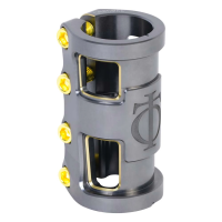 Зажим (хомут) для трюкового самоката Oath Carcass SCS (серый / золотой)