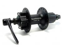Втулка задняя Shimano 36H, FH-M475, 8/9 ск, 6-болт, QR 166мм, черн.