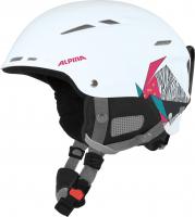 Зимний Шлем Alpina BIOM white pink matt Зимний Шлем Alpina BIOM white pink matt