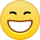 Широкая улыбка :D