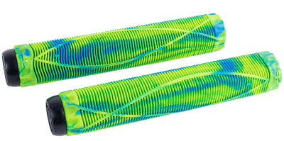 Грипсы для трюкового самоката TechTeam  Fish 170 mm  Green/Blue