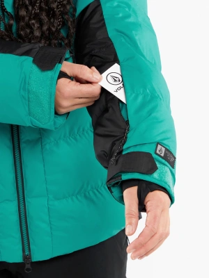 Сноубордическая КУРТКА Ж VOLCOM PUFFLEUP JACKET VIBRANT GREEN от магазина Адреналин