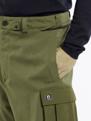 Сноубордические штаны М VOLCOM NWRK BAGGY PANT MILITARY от магазина Адреналин