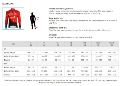 Веломайка Merida Bahrain Victorious длинный рукав