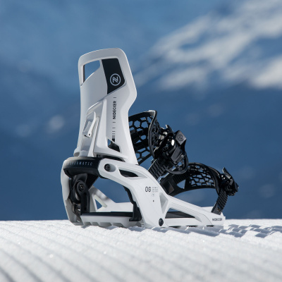Картинка Крепления для сноуборда NIDECKER OG Supermatic White от магазина Адреналин Крепления для сноуборда NIDECKER OG Supermatic White от магазина Адреналин