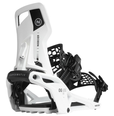 Крепления для сноуборда NIDECKER OG Supermatic White Крепления для сноуборда NIDECKER OG Supermatic White