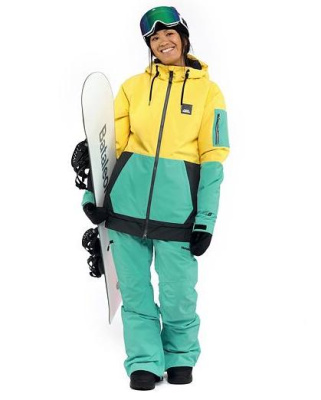Картинка Куртка сноубордическая женская Horsefeathers TAIA JACKET (banana)  от магазина Адреналин Куртка сноубордическая женская Horsefeathers TAIA JACKET (banana)  от магазина Адреналин