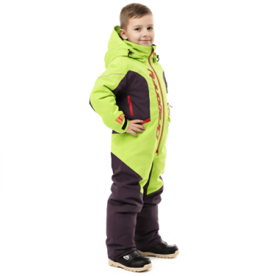 Картинка Зимний утепленный детский комбинезон Dragonfly GRAVITY Junior Lime - Plum от магазина Адреналин Зимний утепленный детский комбинезон Dragonfly GRAVITY Junior Lime - Plum от магазина Адреналин