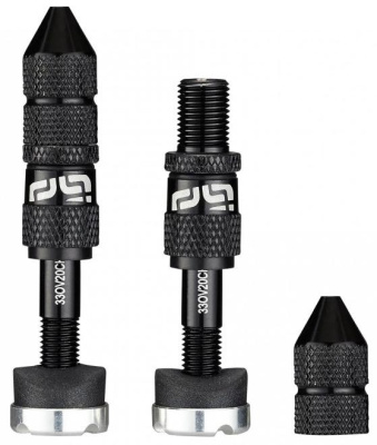 Ниппель бескамерный E Thirteen Quickfill Gen2 16-24mm 2 шт. Schrader Black