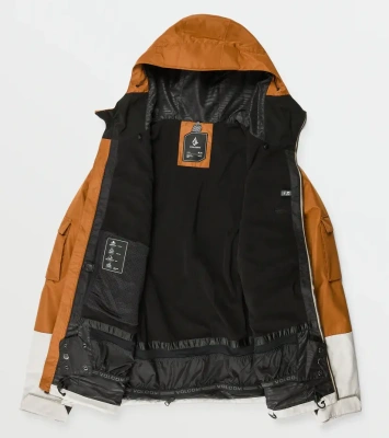 Картинка Сноубордическая куртка VOLCOM  NIGHTBREAKER 20K JKT CHESTNUT BROWN от магазина Адреналин Сноубордическая куртка VOLCOM  NIGHTBREAKER 20K JKT CHESTNUT BROWN от магазина Адреналин