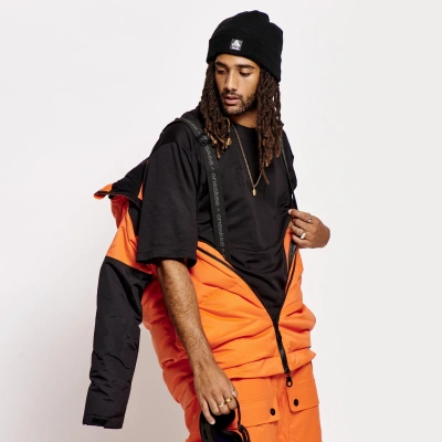 Картинка Комбинезон мужской ONESKEE Puffer Flame Orange от магазина Адреналин Комбинезон мужской ONESKEE Puffer Flame Orange от магазина Адреналин