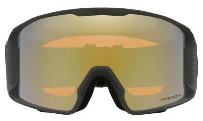 Горнолыжные очки Oakley Line Miner L MATTE B1B DARK BRUSH Prizm Sage Gold Iridium от магазина Адреналин