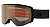 Очки горнолыжные ALPINA Venet Black Matt/Orange S2 (M-L) от магазина Адреналин