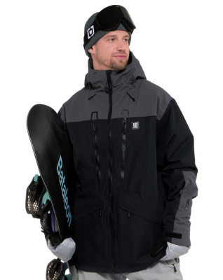 Куртка сноубордическая М Horsefeathers HALEN II INSULATED JACKET black/iron от магазина Адреналин