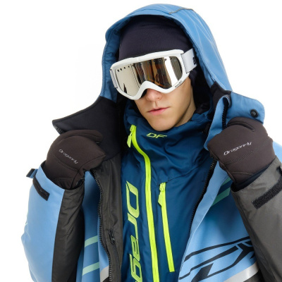Плащ зимний мембранный Dragonfly RACE COAT Man Smoke Blue 2023 от магазина Адреналин
