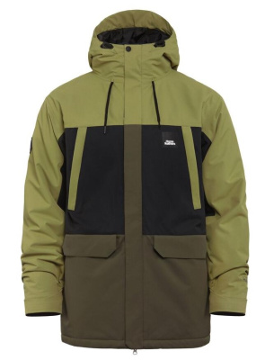 Куртка сноубордическая М Horsefeathers  CORDON II JACKET (dark olive)