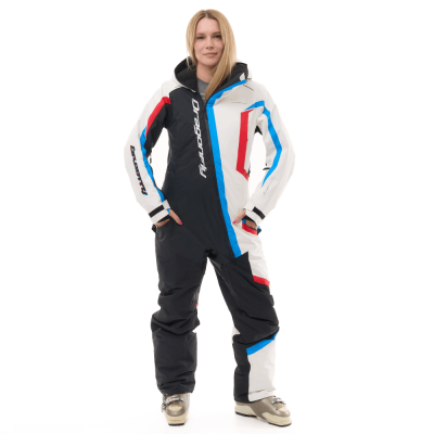 Комбинезон женский Dragonfly GRAVITY Woman White Snow - Black Комбинезон женский Dragonfly GRAVITY Woman White Snow - Black