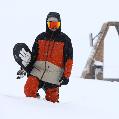 Куртка сноубордическая М Horsefeathers HALEN II INSULATED JACKET red clay/mojave от магазина Адреналин