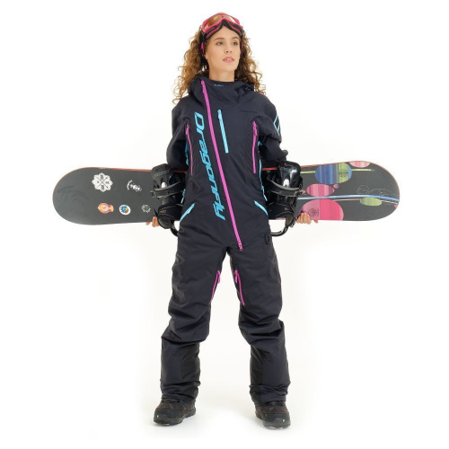 Комбинезон женский Dragonfly Premium WOMAN Black-Pink 2023