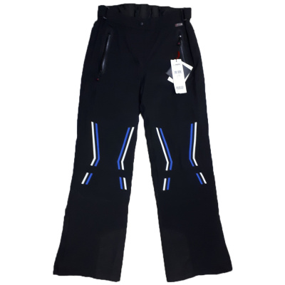Брюки горнолыжные Maier Corvara (black/dazzling blue) черный/голубой Брюки горнолыжные Maier Corvara (black/dazzling blue) черный/голубой