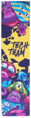 Шкурка для трюкового самоката TechTeam  Mushrooms  610x170
