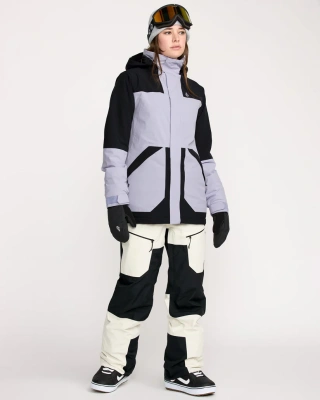 Сноубордическая женская куртка VOLCOM SHELTER 20K 3D STRETCH JACKET LAVENDER AURA от магазина Адреналин