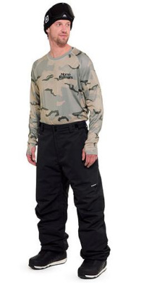 Штаны сноубордические мужские Horsefeathers BARON PANTS (black) FW24/25