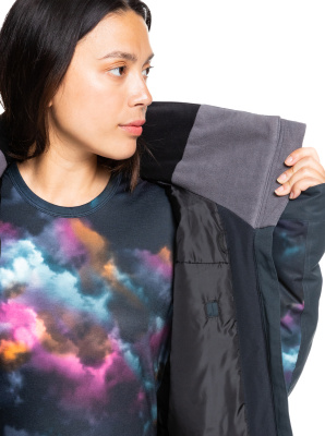 Сноубордическая куртка Ж ROXY Presence Parka TRUE BLACK PENSINE