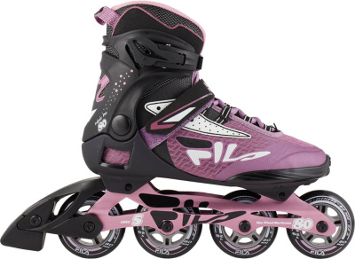 Роликовые коньки женские FILA Legacy Pro 80 Lady Black/Violet