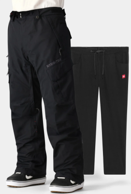 Сноубордические штаны 686 MNS SMARTY 3-IN-1 CARGO PANT BLACK