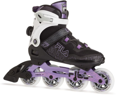 Роликовые коньки женские FILA LEGACY QF LADY BLACK/VIOLET Роликовые коньки женские FILA LEGACY QF LADY BLACK/VIOLET