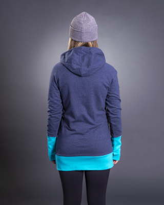 Толстовка женская ARMADA Feather Pullover Hoodie Navy Толстовка женская ARMADA Feather Pullover Hoodie Navy