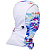 Балаклава 686 DELUXE HINGED BALACLAVA GRATEFUL DEAD WHITE TIE DYE от магазина Адреналин