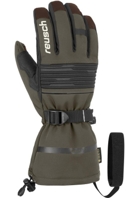 Перчатки горнолыжные REUSCH Isidro GTX Burnt Olive/Dark Brown