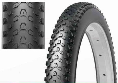 Велопокрышки WANDA 24"*2.4 P2033  черный от магазина Адреналин