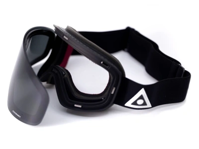 Горнолыжные очки со сменной линзой на магнитах ASHBURY HORNET Vektor (DARK SMOKE/YELLOW) от магазина Адреналин