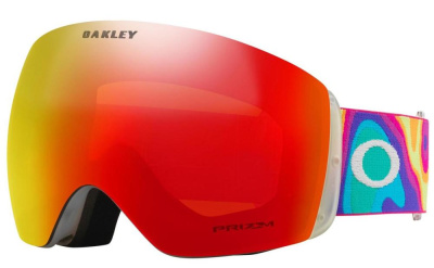 Горнолыжные очки Oakley FLIGHT DECK L HEAT MAP Prizm Snow Torch Iridium