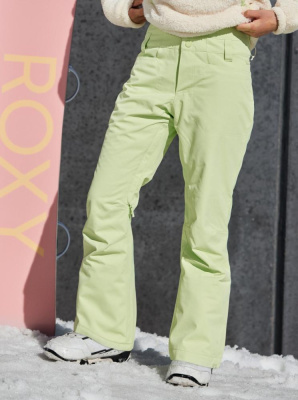 Сноубордические штаны женские ROXY DIVERSION PT лайм Сноубордические штаны женские ROXY DIVERSION PT лайм