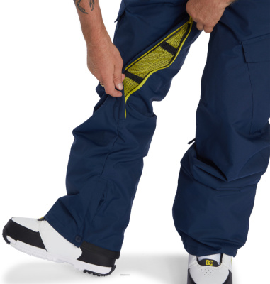 Картинка Сноубордические штаны DC Shoes BANSHEE SNOW PANT синий от магазина Адреналин Сноубордические штаны DC Shoes BANSHEE SNOW PANT синий от магазина Адреналин