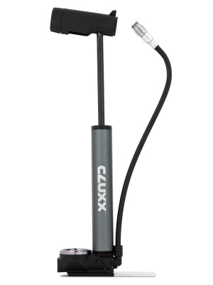 Насос велосипедный Cluxxx Indep 160 Gray с манометром