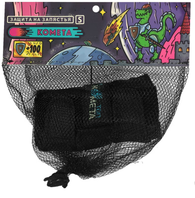 Защита запястья Комета Черная