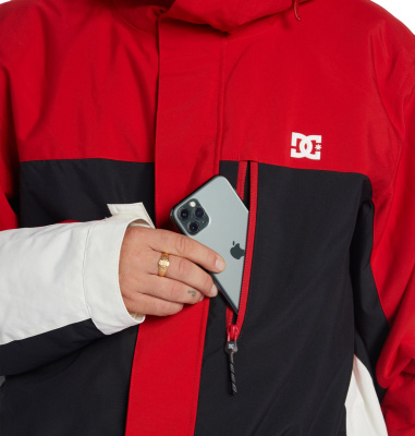 Картинка Сноубордическая куртка DC Shoes DEFIANT красный от магазина Адреналин Сноубордическая куртка DC Shoes DEFIANT красный от магазина Адреналин